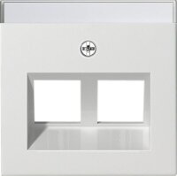 GIRA Abdeckung 264027 Beschriftungsfeld Mod Jack 30°...