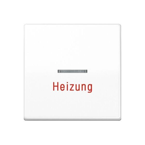 JUNG Wippe AS591HWW Heizung Notschalter alpinwei&szlig;
