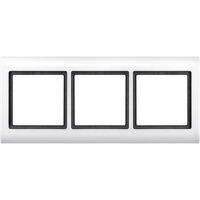 MERTEN Rahmen Aquadesign 400319 3fach polarweiß
