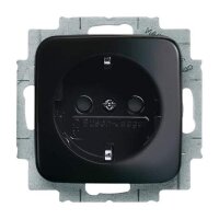 BUSCH-JAEGER Steckdoseneinsatz SCHUKO 20 EUCKS-215 schwarz