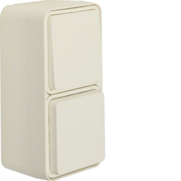 BERKER AP-Kombination 47803512 weiss