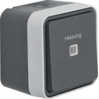 BERKER AP-Kontrollwechselschalter 35663505 Heizung...