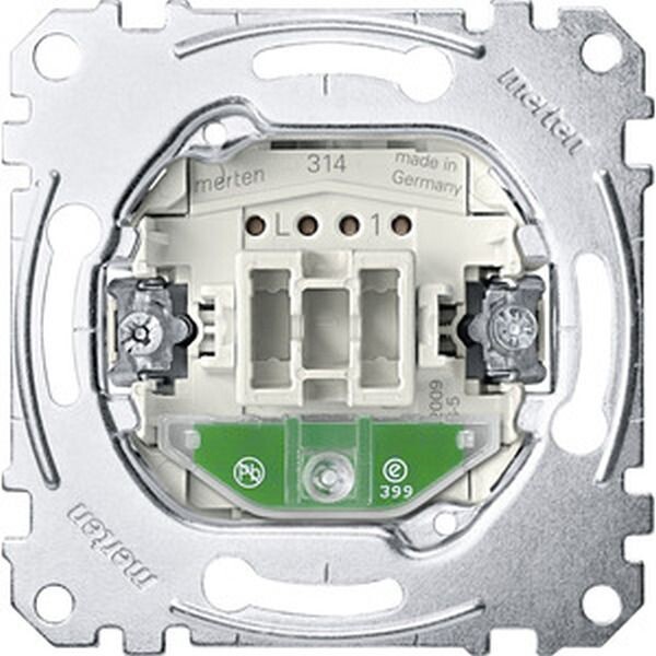 MERTEN Aus/Wechsel-Kontrollschaltereinsatz MEG36060000 1-p. 16 250V Steckkl.