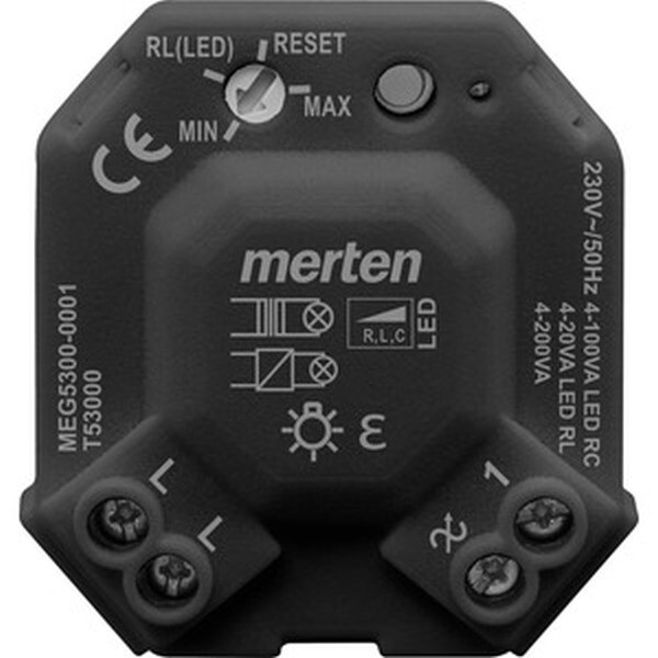 MERTEN LED-Dimmermodul MEG53000001 Universal schwarz