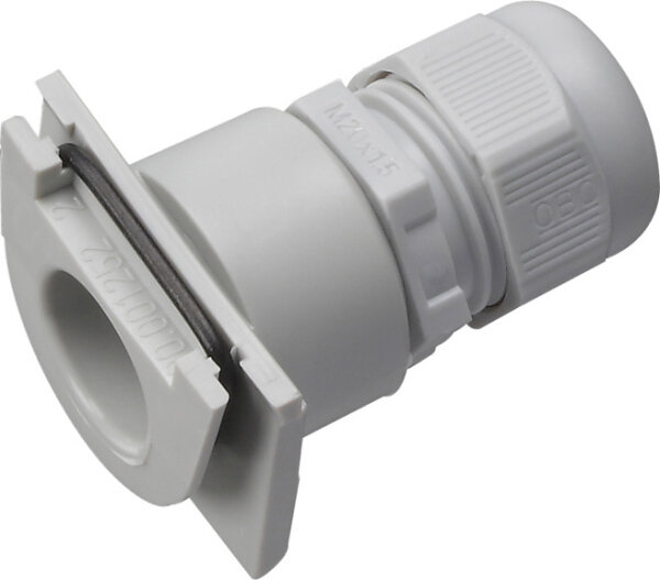 GIRA Stutzen-Schieber 000630 MP20-Verschraubung WG AP grau