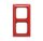 BUSCH-JAEGER Rahmen 1722-917 2fach rot rot RAL 3020