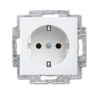 BUSCH-JAEGER Steckdose SCHUKO 2300 EUC-914 balance SI...
