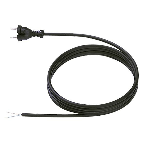 BACHMANN Konturenzuleitung 246.185 H07RN-F 2x1,0 3,0m schwarz