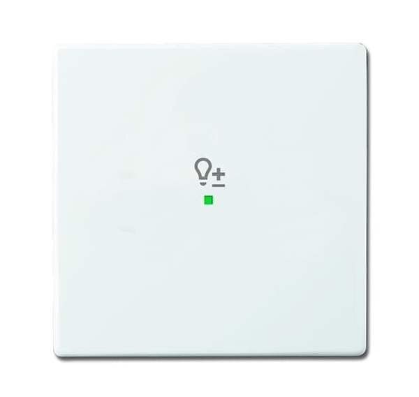 BUSCH-JAEGER Wippe 6234-10-84 1-f.Dimmer studiowei&szlig;