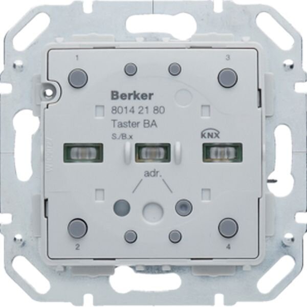 BERKER Tastsensormodul 80142180 TP+EASY 2fach S1/B3/B7