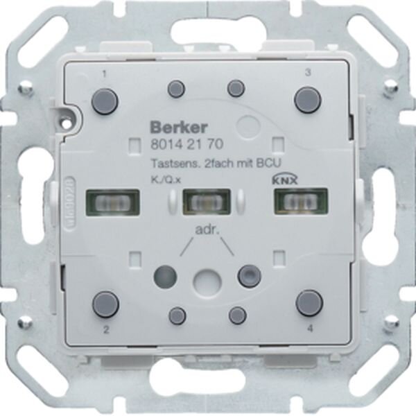BERKER Tastsensormodul 80142170 TP+EASY 2fach Q1/Q3/K1/K5