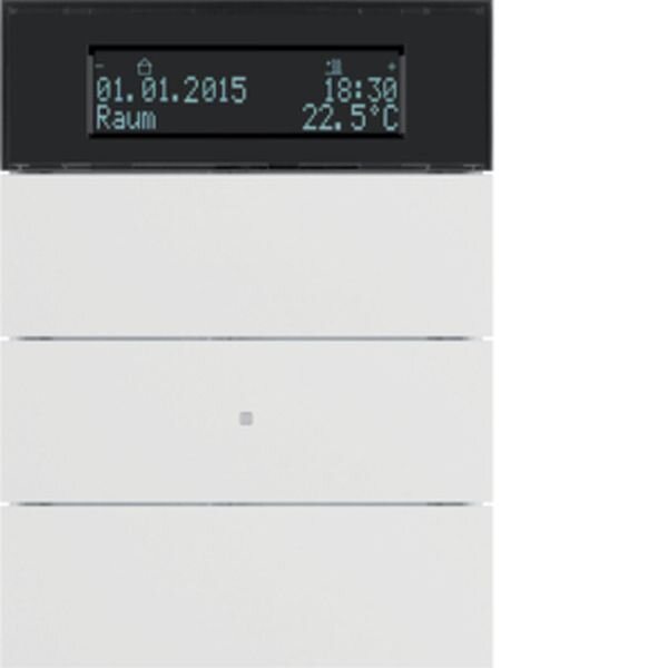 BERKER Tastsensor 75663599 3fach mit Raumtemperatur