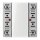 JUNG Tastsensor-Erweiterungsmodul LS5094TSEM KNX Universal 4fach