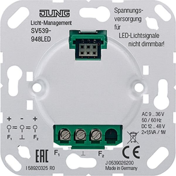 JUNG Spannungsversorgung SV539-948LED f&uuml;r LED-Lichtsignale