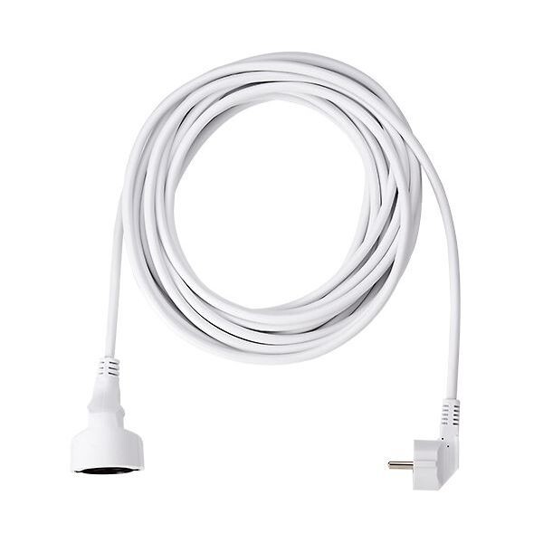 BACHMANN PVC-Verl&auml;ngerung 341.289 H05VV-F 3G1,5 10m weiss