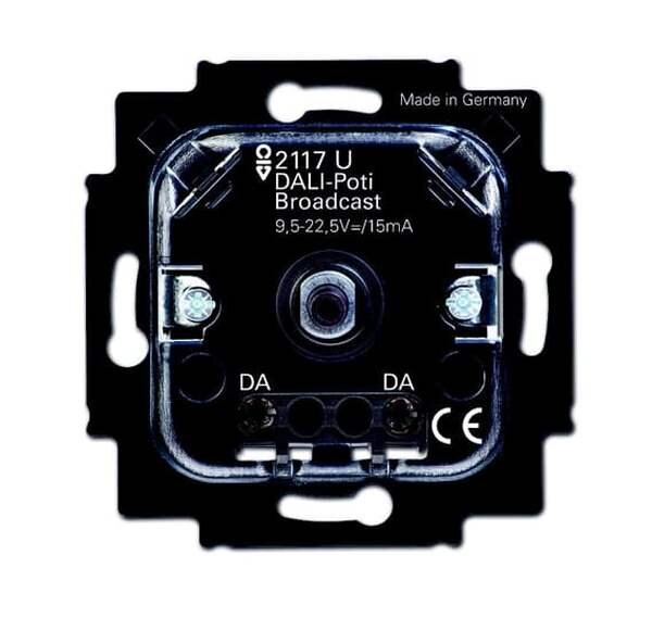 BUSCH-JAEGER DALI-Potentiometer-Einsatz 2117 U Broadcast