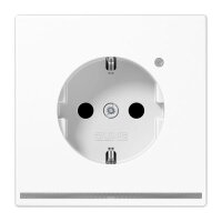 JUNG Steckdose SCHUKO LS1520-OWWLNW mit LED-Licht Serie...