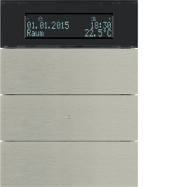 BERKER Tastsensor 75663593 3fach edelstahl rostfrei