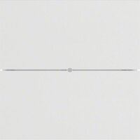 BERKER Tastsensor 75162599 2fach polarweiss matt