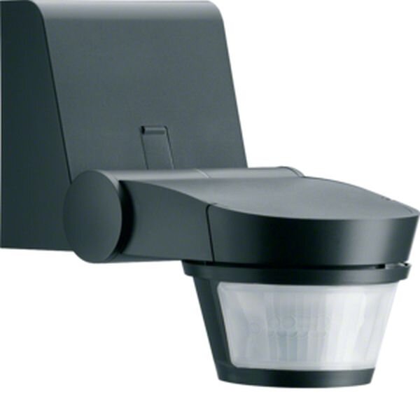 HAGER Funk-AP-Bewegungsmelder TRE521 Batterie IP55 anthrazit