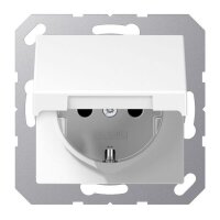 JUNG Steckdose SCHUKO A1520KLWW mit Klappdeckel...