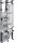HAGER Wand- / Messfeld UF52W5 Univ.N NAR NH1-Su AAR