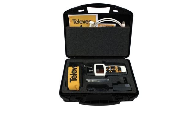 TELEVES Messger&auml;t H30S2C-K H30FLEX DVB-S2 U DVB-C Koffer