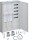 HAGER Komplettschrank ZB33EZ26SB 2ZP BKE-I APZ 1100mm 3feldig