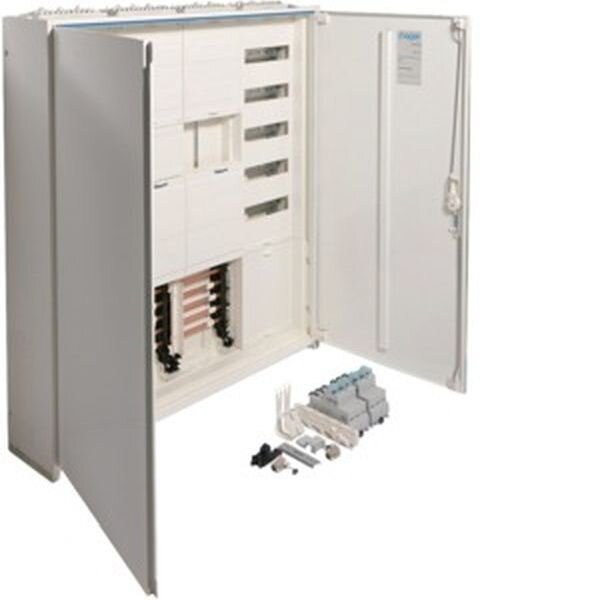 HAGER Komplettschrank BW ZB34SEQ29A 2eHZ/SG/VF-5rh/APZ eHZ 1100