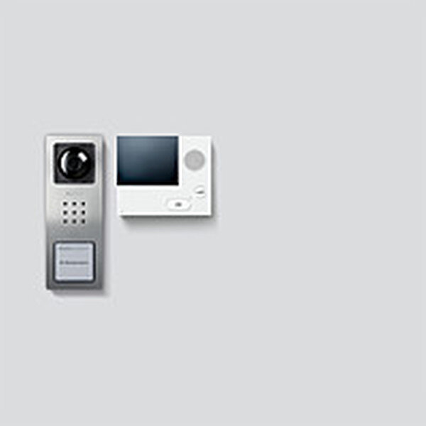 SIEDLE Video-Sprechanlagen-Set SET CVB 850-1 E/W EFH Edelst. Basic Bus