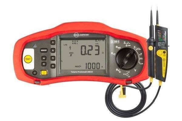 FLUKE Installationsmessger&auml;te-Set PROINST-200-D KIT2 mit 1 x 2100-Beta