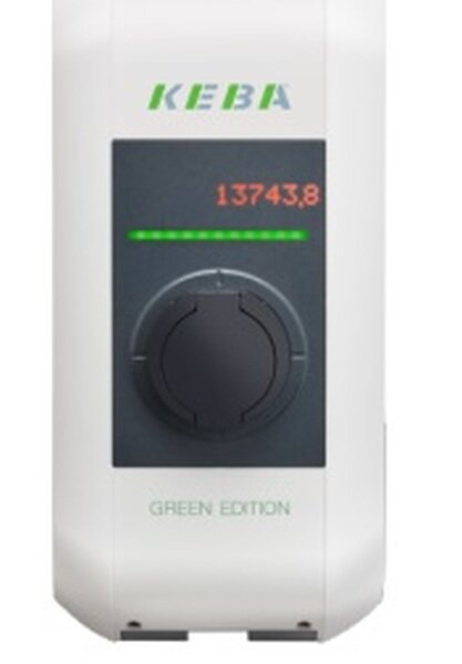 KEBA Energy Wallbox c-series EN Type2 Socket 22kW-RFID-ME