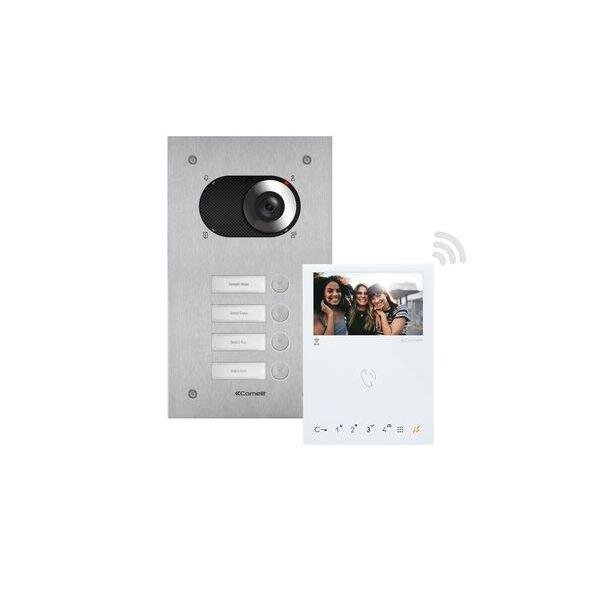 COMELIT Video-Sprechanlagen-Set Switch 1x Monitor Mini HF WiFi SB2