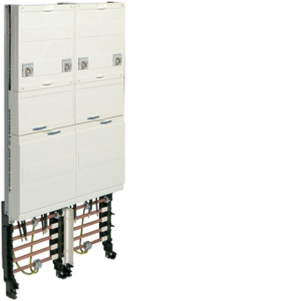 HAGER Komplettfeld ZK3EH24 2feldrig H1050 4ZP