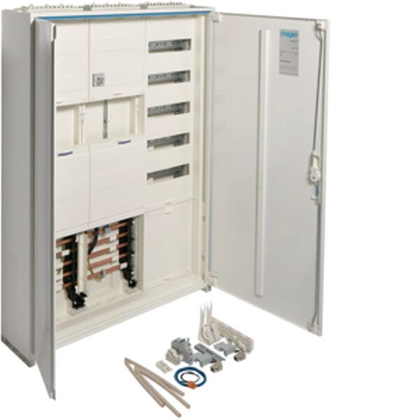 HAGER Komplettschrank ZB335C25LS 2ZP/VF-5rh/APZ 1100 NRM