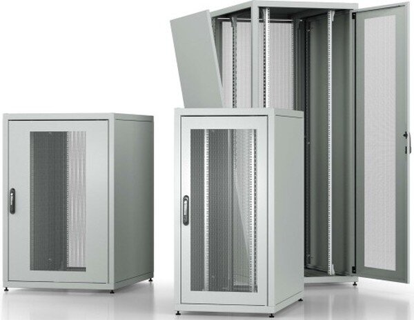 SCH&Auml;FER Serverschrank PX 80x200x100 43HE perforierte T&uuml;r