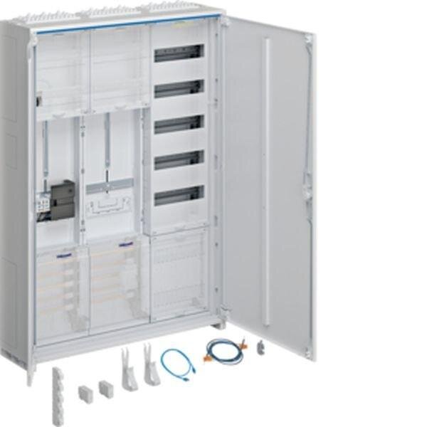 HAGER Komplettschrank ZB335C15LS 1ZP 3p. H=1100mm 3feldrig