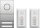 GIRA Audio-Sprechanlagen-Set 2407000 2-Fam.-Paket 106 Edelstahl