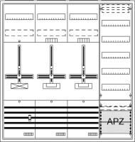 Striebel & John Komplettschrank DA47GH AP 3Pkt.A47...