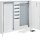 HAGER Komplettschrank ZB35APZ2 1V 5reih./APZ/MM 1100x1300x205