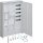 HAGER Komplettschrank ZB33SET15LK 1ZP BKE-I APZ 1100mm 3feld.