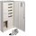 HAGER Komplettschrank BW ZB32SEQ15A 1eHZ/VF-5rh/APZ eHZ 1100