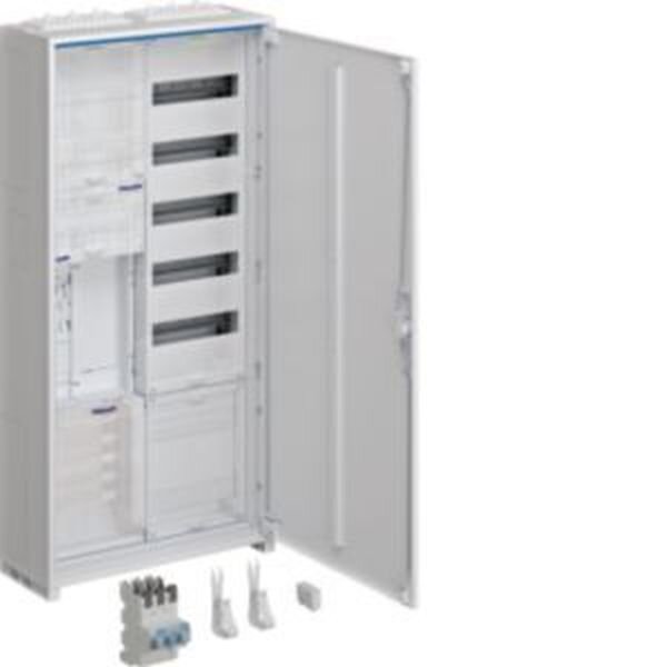 HAGER Komplettschrank ZB32SEQ16EN 1ZP RES BKE-I VT5 APZ H:1100