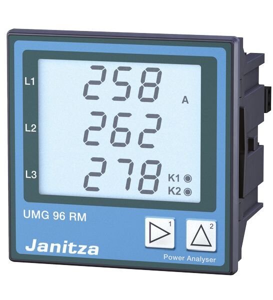 JANITZA Multifunktionaler Netzanalysator UMG 96RM-E 90-277V UL Mod+Ethernet