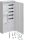 HAGER Komplettschrank ZB32SET16LK 1ZP BKE-I APZ 1100mm 2-feld.