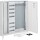 HAGER Komplettschrank Multimedia univ. ZB34NW 1V7rMM 2feld 1100x1050x205