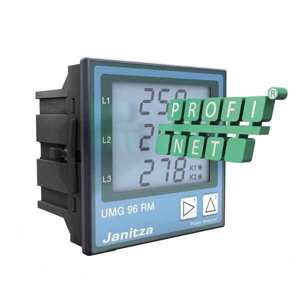 JANITZA Multifunktionaler Netzanalysator UMG 96RM-PN 90-277V UL
