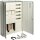 HAGER Komplettschrank ZB332P25 2ZP/VT-5/APZ 1100x800x205mm 3f.