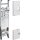 HAGER Komplettfeld Vattenf.-Berlin ZH3ET51W 1Z 1feldrig eHZ H: 1050mm