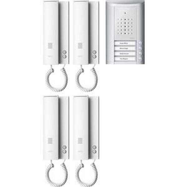 RITTO Audio-Sprechanlagen-Set 1841420 4 WE Entravox silber